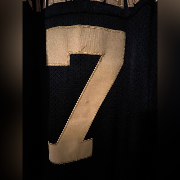 VINTAGE PITTSBURGH STEELERS BEN ROETHLISBERGER AUTHENTIC REEBOK JERSEY 48 NFL - Picture 7 of 13